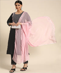 LookMark Womens Art Silk Kurta and Pant Set with Dupatta