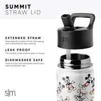 Simple Modern Star Wars Kids Water Bottle with Straw Lid | Insulated Stainless Steel Reusable Tumbler Gifts for School, Toddlers, Boys | Summit Collection | 14oz, Vehicle Schematics 14oz Water Bottle Star Wars-Vehicle Schematics