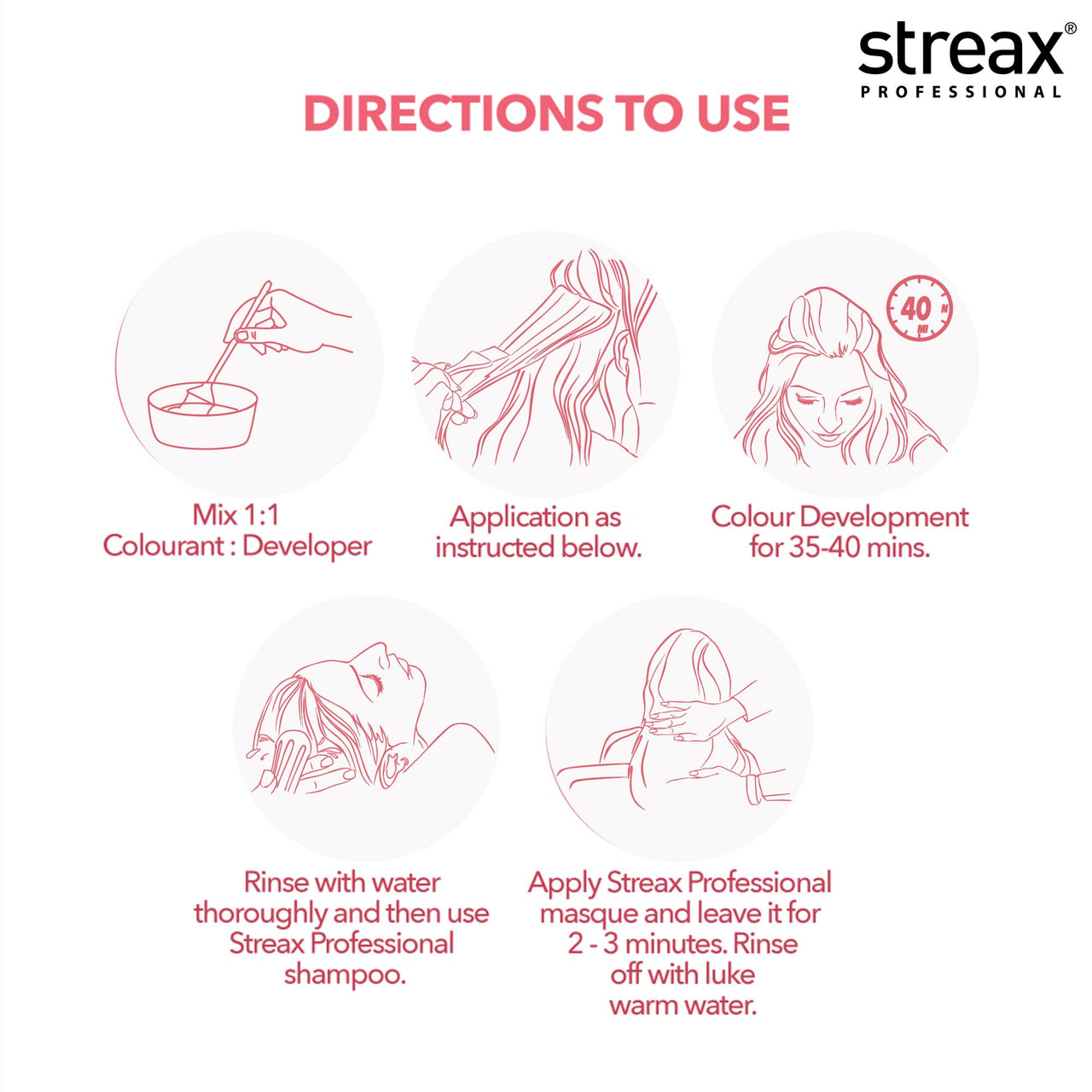 Streax Professional Argan Secrets Permanent Hair Colourant Cream - Golden Blonde 7.3 (Enriched with Argan Oil) For All hair types ; 90 gm