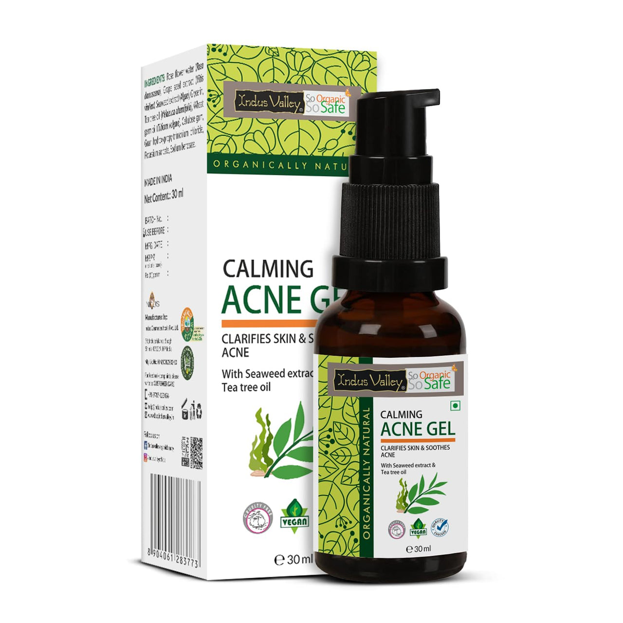Indus Valley Calming Acne Gel 30ml