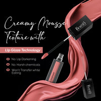 Born16 Tamaraa Liquid Lipstick – Coral Courtship | Hydrated-Matte Finish with SPF | Waterproof, Transfer-Proof, 24-Hour Wear | Vegan & Non-Drying with Shea Butter, 4ml