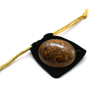 Mariyam Jasper Palm Stone - Hot Massage Worry Stone for Natural Body Chakra Balancing, Reiki Healing and Crystal Grid Mariyam Jasper