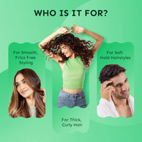 Arata Styling Hair Cream | For All Hair Types |Reduces Frizz & Tames Flyaways | Adds Soft Hold and Control to Short Hair | No Sulphate,Paraben,Silicone | 50ml