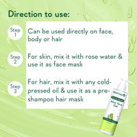 WishCare Pure & Natural Aloe Vera Gel - Multipurpose Beauty Gel for Skin and Hair, 200 ml