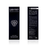 PAC Lash Fixer (Eyelash Adhesive) - Black | Waterproof & Quick-dry Invisible Eye Lash Glue Works with Synthetic & natural fiber Lashes | Non-Toxic & Non-allergic for All Skin Types