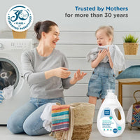 Mee Mee Baby Liquid Detergent 1.5 L | Ph balanced, Free from Harsh Chemicals, Safe for mother's hands & baby's skin | Anti-Bacterial, Removes Stains & Odor with One Drop, Hypoallergenic
