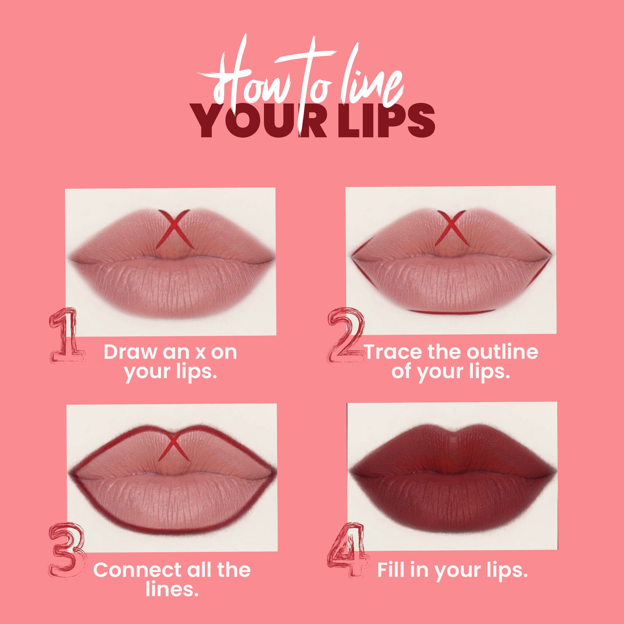 MARS Matte Lip Liner | One Swipe Smooth Application | Long Lasting Lip Pencil (1.4gm) (03-BLOOD BATH)