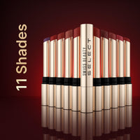 Swiss Beauty Select High On Shine Creamy Lipstick | With Mirror-shine finish | Enriched with Vitamin E | Shade- Red Mandate, 1g |