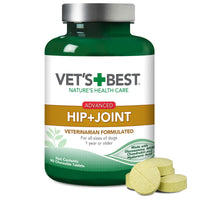 Vet's  Best Advanced Hip & Joint Dog Supplements, 90 Chewable Tablets 90 Tablets