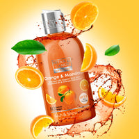 Bryan & Candy Shower Gel with Aloe Vera. Gentle, Moisturizing Body Wash for Soft, Supple Skin (Orange Shower Gel, 300ml)