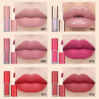 Swizhuda Handaiyan Lipstick Set of 12 Matte Velvet Mini Liquid Lipstick Set for Women