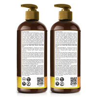 WOW Skin Science Ubtan Body Wash | Tan Removal And Glowing Skin | With Chickpea Flour, Almond, Safron & Turmeric Extract | 500 Ml | Pack of 2
