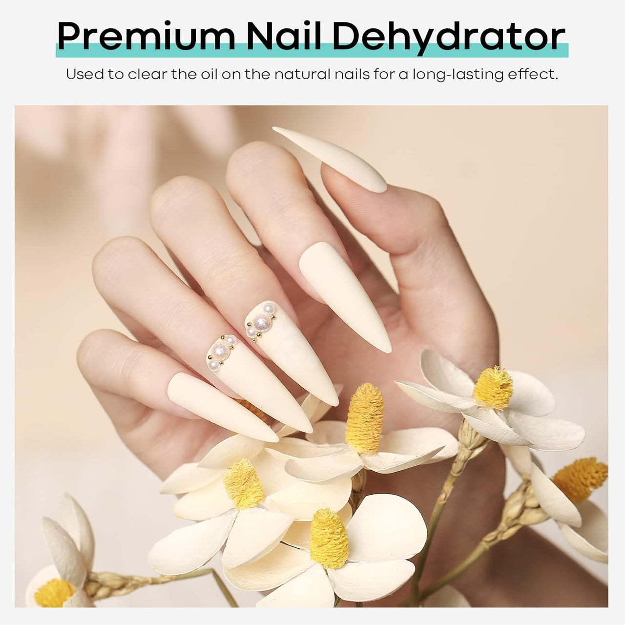 Bolt Bee Nail Prep Dehydrator – Professional Nail Dehydrator for Acrylic, Gel & Press-On Nails – Removes Oil & Moisture for Better Adhesion – Fast-Drying, Air Dry Formula – 15ml