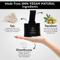 StyleMake Enrich Hairline Powder for Women & Men | Root Touch Up for Grey Hair | Hair Toppers | Hair Cover-Up Powder | Instantly Covers Hair Loss, Patches, and Grey Hair on Beard, (Medium Brown, 4 g)