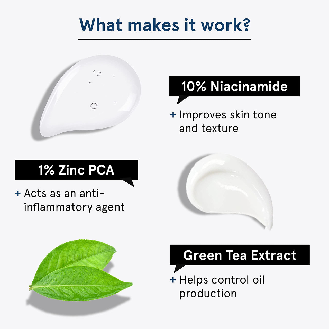 Be Bodywise 10% Niacinamide with 1% Zinc PCA for Acne & Dark Spots Fragrance-Free Made Safe Daily Anti Acne Face Serum for Acne Prone or Oily Skin (30ml)