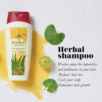 Moha: Herbal Shampoo 200 ml and Hair Serum 30 ml Combo set effective for Hair and Scalp - (Pack of 2)