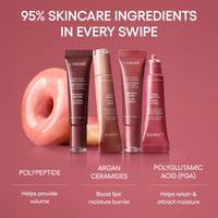 Laneige Glaze Craze Tinted Lip Serum | Plumping, Nourishing Hydration with Polypeptide and Ceramides | Lip Balm for Dry & Chapped Lips |Ultra Glamorous Shiny Lips | Cinnamon Sugar(Mauve Pink)-12g