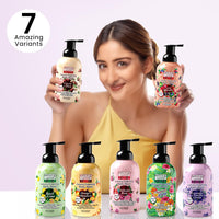 Bryan & Candy Luxury Foaming Body Wash with Pentavitin,Pro Vit B5,Argan Oil,Aloe Vera, Skin Friendly pH 5.5, All Skin Types, 400 Ml (Lavender & Vanilla)