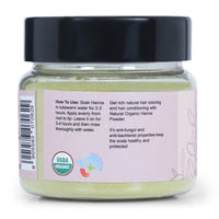Organic Netra Henna Powder for Hair Colour, Pure and Natural Care for Lustrous Hair, Treats Scalp, Perfect Hair Conditioner, Cover Grey Hair, Chemical Free - 30g (Pack of 1)