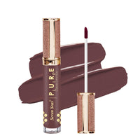 Seven Seas Pure Liquid Lipstick, Matte Finish, Purple (Castro 1, 7ml)