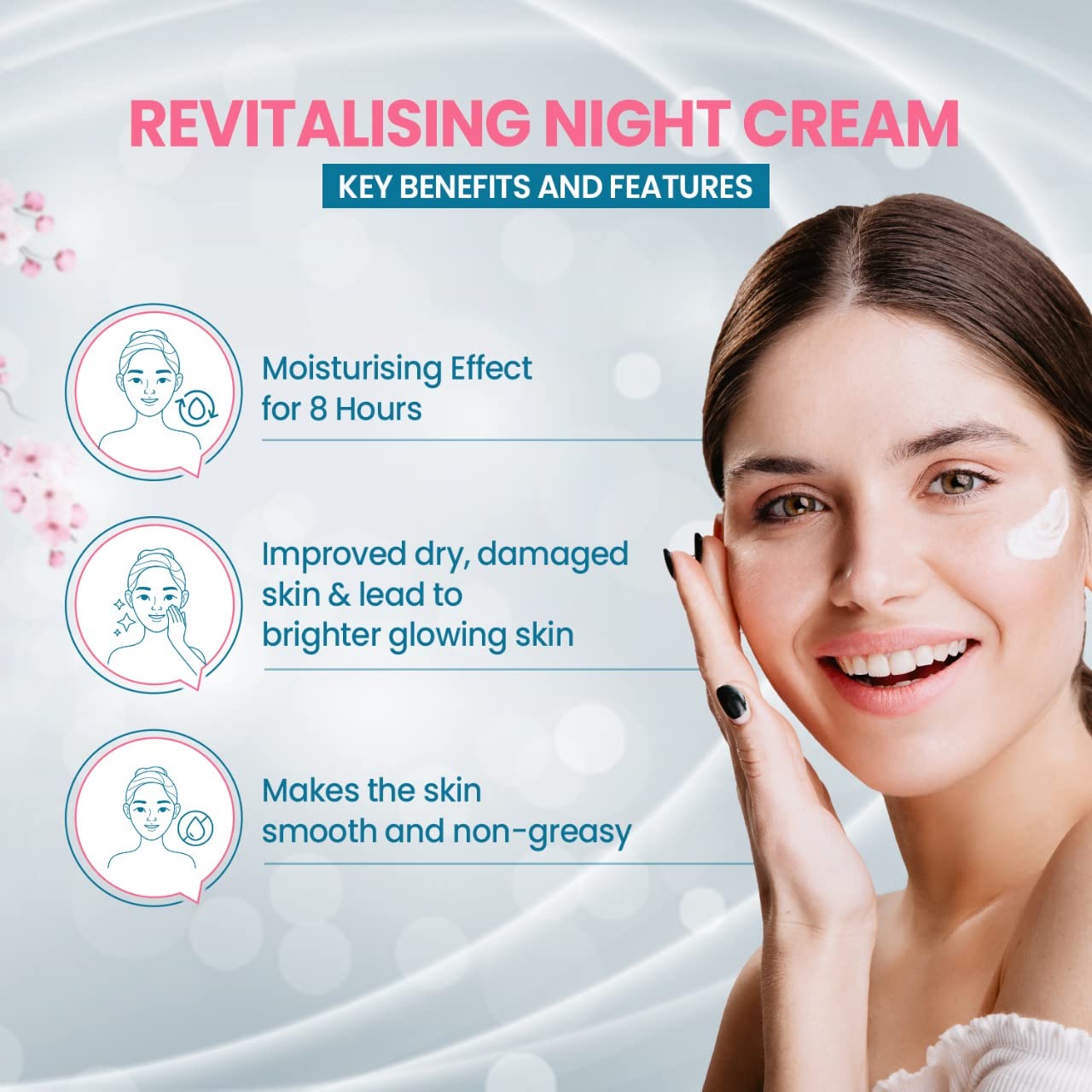 Spawake Skin Care Kit Brightening (Face Wash + Face Serum + Night Cream) 150g