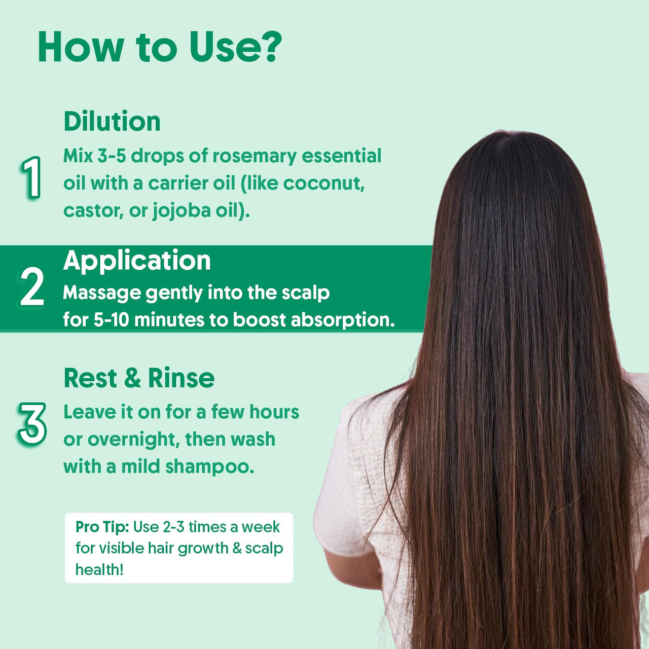 Aravi Organic Rosemary Essential Oil for Hair Growth,Quick Hair Growth Rosemary Oil for Women and Men - 100% Pure Rosemary Leaves Oil - 100 ml