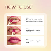 Seven Seas Stay Classy Matte Lipstick Full Coverage Long Lasting Lipstick | Smooth Application | Transferproof & Smudge Proof | Highly Pigemented Lipstick for Women (Fandango)