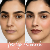 Mila Beaute Go Girl Lip Palette with 6 Pigmented Shades I Creamy Matte Finish I Hydrating Formula of Pomegranate Extract & Hyaluronic Acid I Travel Friendly Lip Palette - SWEARBY NUDES & BROWNS