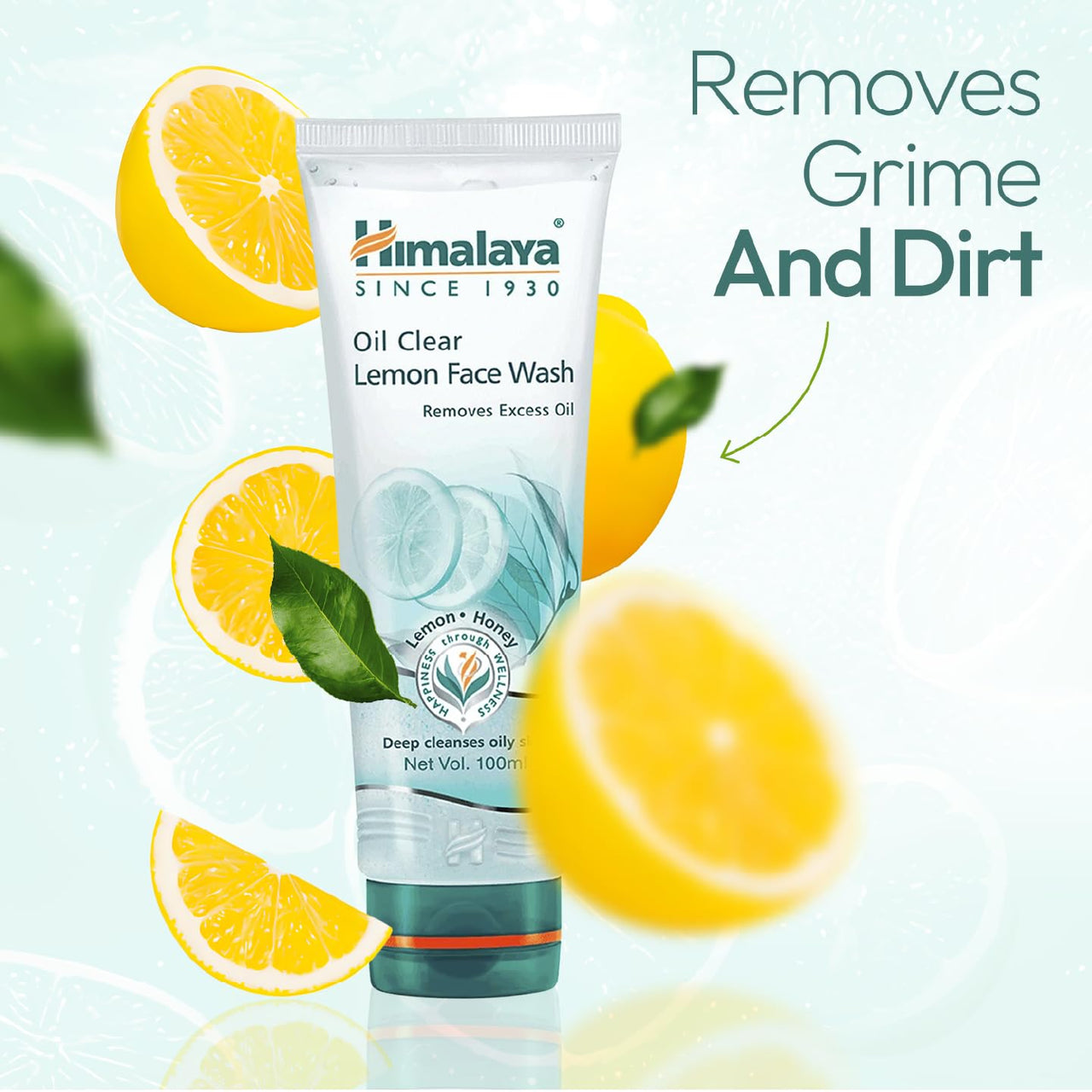 Himalaya Oil Clear Lemon Face Wash, 200ml (Pack of 3)