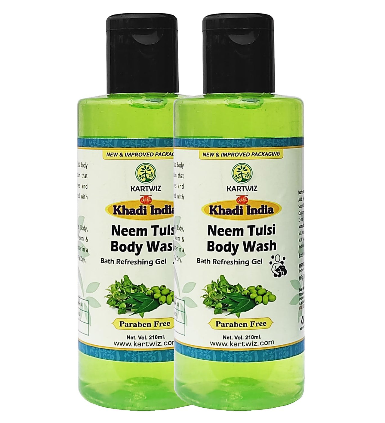 Herbigiri Herbal Neem & Tulsi Body Wash - 420Ml