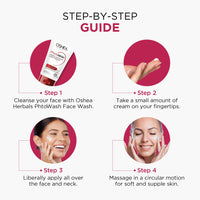 Oshea Herbals PhytoAge Age Reversal Anti Wrinkle Face Cream For All Skin Types | Improves Skin Tone, Age Spots & Under Eye Dark Circles | Free from Paraben & Artificial Color - 50 g
