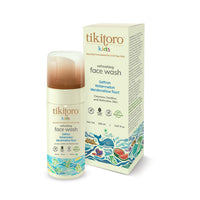 Tikitoro Kids Refreshing face wash| Pediatrician Approved | 100% Vegan with Saffron, Watermelon and Marshmallow Root | Cleanses, Purifies & Moisturises Skin | No Parabens & Sulphates (150 ml)