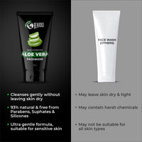 Beardo Aloevera Face Wash for Men, 100ml | For Skin Hydration and Soft Skin | Removes excess oil | Cleans and hydrates skin | Soothes & heals | For Dry Skin