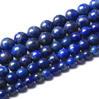 8mm 45PCS Natural Lapis Lazuli Gemstone Beads AAA+ Round Loose Stone Beads for Jewelry Making Crystal Energy Stone Healing Power DIY Gift Lapis Lazuli Stone 8mm