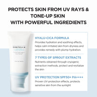 SKIN1004 Madagascar Centella Hyalu-Cica Water-Fit Sun Serum For All Skin Types SPF 50 50Ml