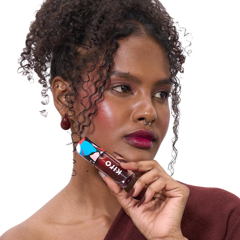 Kiro PH-Play Color Changing Lip & Cheek Oil - Truffle Drip, 5.5ml | Hydrating, Skin Brightening, Reduce Fine Lines | Non-Sticky, Non Greasy | Skin Care Infused with Moringa, Rosehip & Avocado Oils
