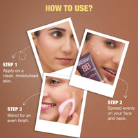 Hilary Rhoda BB Cream with SPF 15 | Infused with Wheat Germ Oil & Jojoba Seed Oil | Weightless Formula | Hides Blemishes, Dark Spots & Pigmentation - 40ml (Shell White - Shade 1)