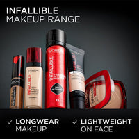 L'Oreal Paris Infaillible 3-Second Setting Mist, Transfer-proof & Waterproof Setting Spray, Quick drying, 75ml