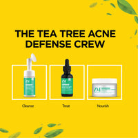 ZM Zayn & Myza Tea Tree Day Cream for Women Daily Use with SPF 25, Salicylic Acid, Reduces Acne & Pimples, Moisturizing for Oily & Acne-Prone Skin - 50g