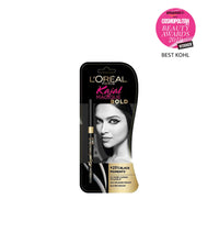 L'Oreal Paris Kajal Magique, Bold, 0.35g And L'oreal Paris Kajal Magique 0,35g (Black)
