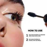 Carlton London Showstopper Black Mascara, Curls Lashes, Highly Pigmented Colour, Long-lasting (Up to 18 Hours Stay), Waterproof, Hypercurl - 6ML