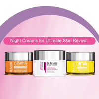 DR.RASHEL White Skin Face Night Cream For Women and Men (50 g) | All Skin Types | Reduces dark spots | Brightens, Nourishes and rejuvenates skin.