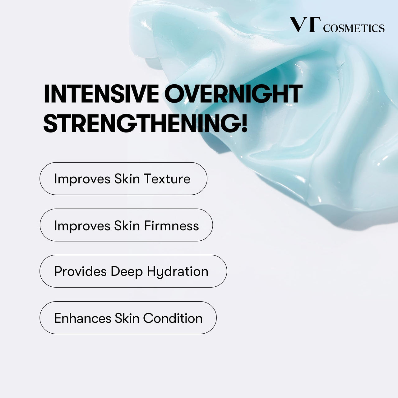 VT COSMETICS PDRN Hydrogel Mask, Plant-based PDRN
