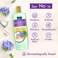 Parachute Advansed Rosemary enriched Coconut Hair Oil 300ml & Parachute Advansed Deep Nourish Body Lotion 400ml, Pack of 2