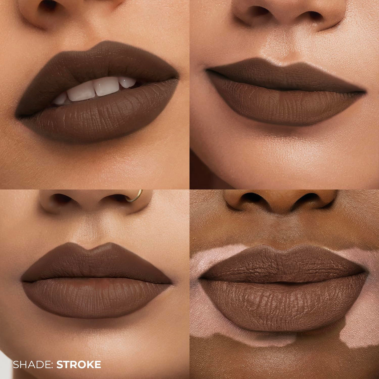 Fae Beauty Lip Whip 12Hr Comfortable Matte Liquid Lipstick (10ml) | Long Wear | Non Drying | Soft Mousse Smudgeproof Formula | Vegan | With Moisture Lock Technology | Enriched with Vitamin E and Cherry Coffee - Stroke