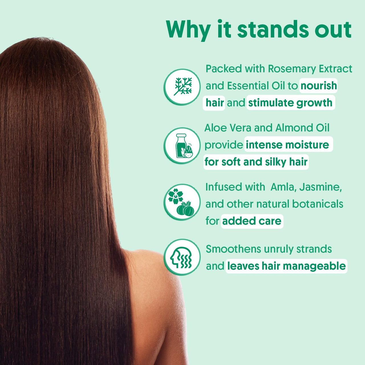 Aravi Organic Rosemary Hair Growth Conditioner - Enriched with Rosemary, Methi Dana & Hibiscus - For All Hair Types - For Men & Women - Sulfate & Paraben Free - 200 ml