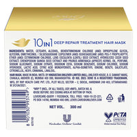 Dove 10 In 1 Deep Repair Treatment Hair Mask, 300 Millilitre | Floral, For All Hair Types