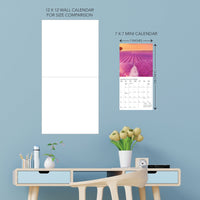 Graphique 2024 Provence Mini Wall Calendar | 7 x 7 | Thick Paper | Home & Office Organizer | Large Monthly Grid | 3 Languages & Marked Holidays | 4 Month Preview Page for 2025