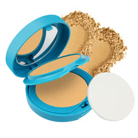 Beauty Berry 2 in 1 Oil Compact Powder | Matte Finish, High Coverage, Lightweight & Silky Smooth Texture | Long Lasting Compact Powder for Women (04, 22.5g)