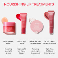 Laneige Glaze Craze Tinted Lip Serum | Plumping, Nourishing Hydration with Polypeptide and Ceramides | Lip Balm for Dry & Chapped Lips |Ultra Glamorous Shiny Lips | Blueberry Jelly (Vibrant Plum)-12g
